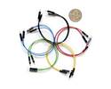 Thumbnail image for Jumper Wires Premium 15cm (6") Male-Male Mixed Pack of 10